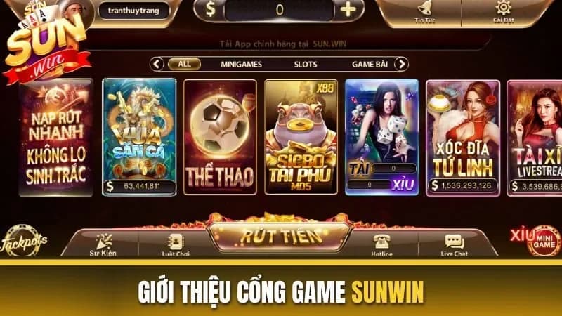 Giới thiệu Sunwn Giới thiệu Sunwn về các trò chơi nổi bật